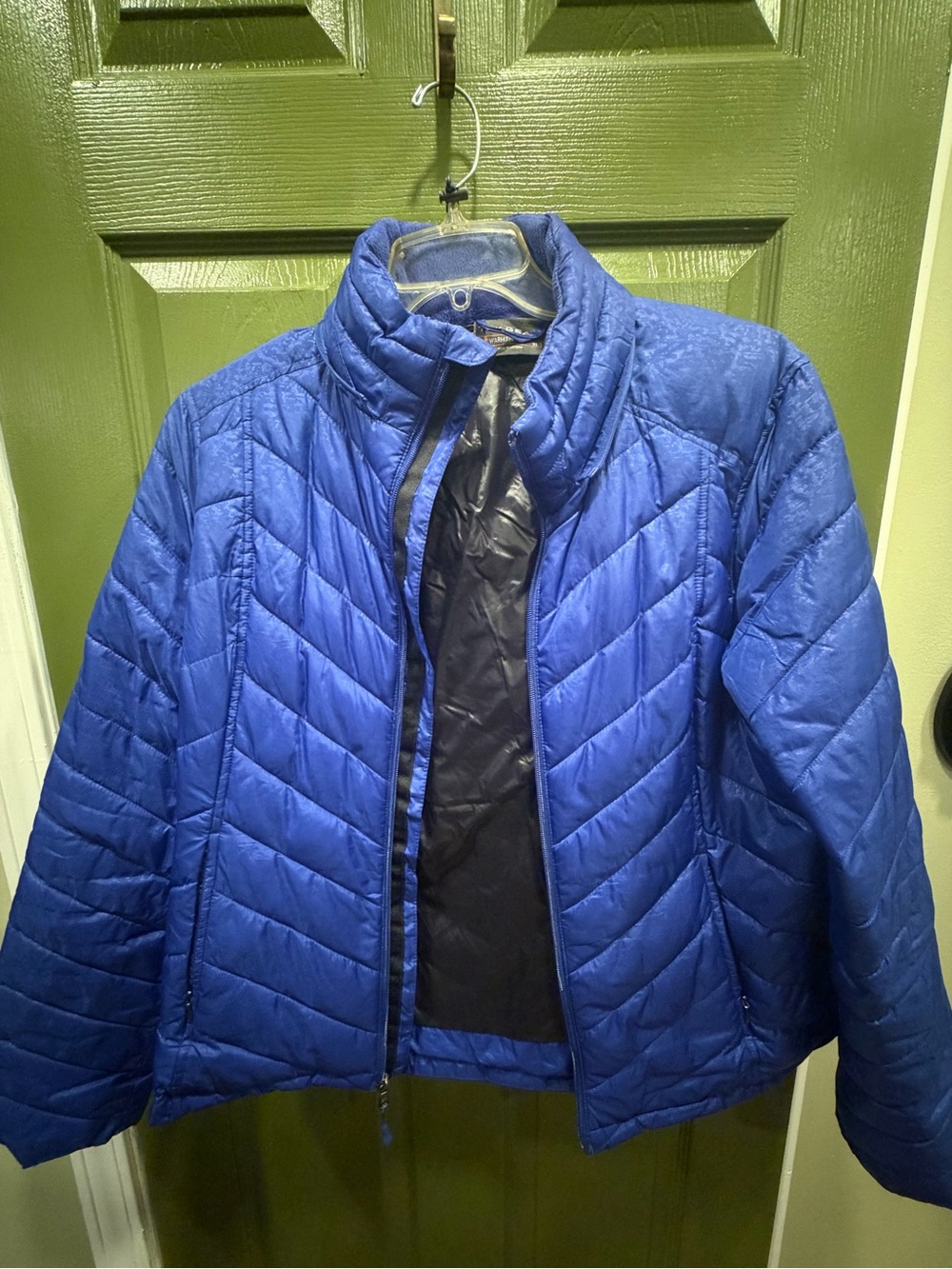 tek gear Blue Quilted Puffer Jacket